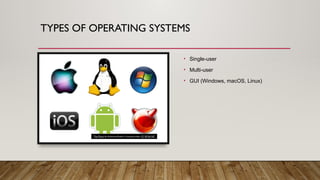 Introduction to Computers & Operating Systems | PPTX