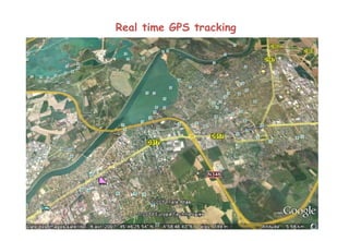 Real time GPS tracking 