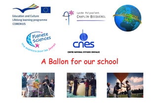 A Ballon for our school 
