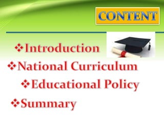 Slides Presentation:United Kingdom Educational System