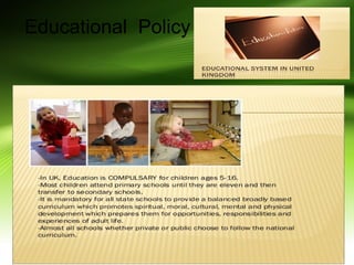 Educational Policy
 