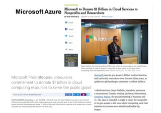 Microsoft Azure
 