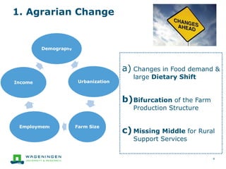 Agrarian Change & Rural Development | PPTX