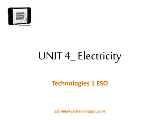 Unit 4 electricity | PPTX