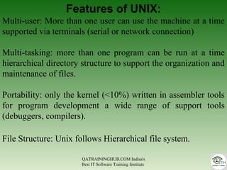 Unix Tutorial & overview | PPT