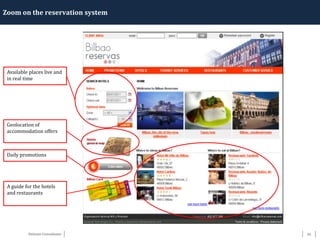 20Détente Consultants
Zoom on the reservation system
Geolocation of
accommodation offers
A guide for the hotels
and restaurants
Available places live and
in real time
Daily promotions
 