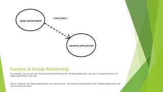 Use Case Analysis and Diagramming | PPTX