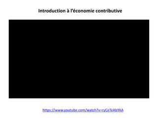 Introduction à l’économie contributive
https://www.youtube.com/watch?v=ryCeTeAbYAA
 