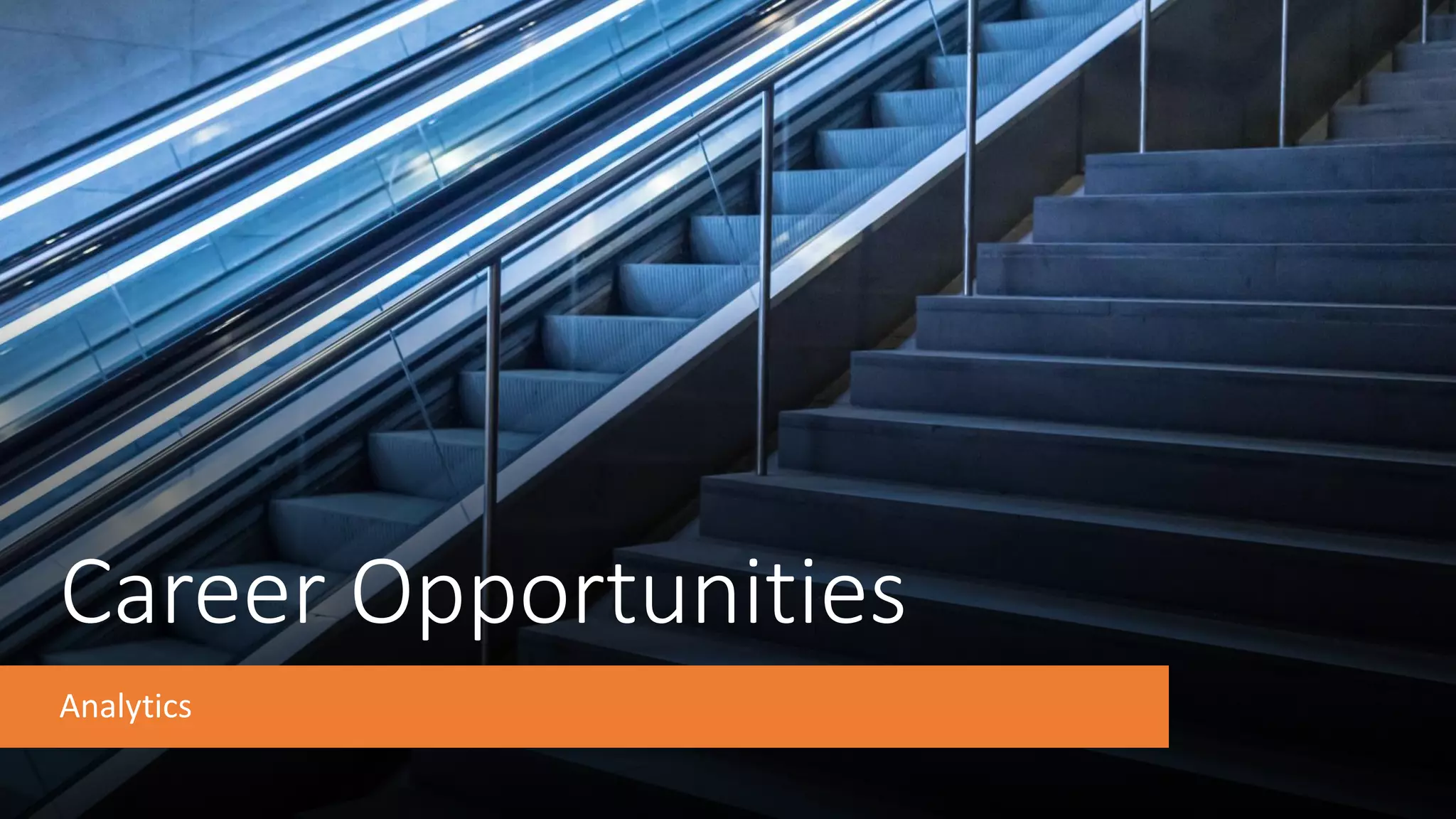 Analytics - Trends and Prospects