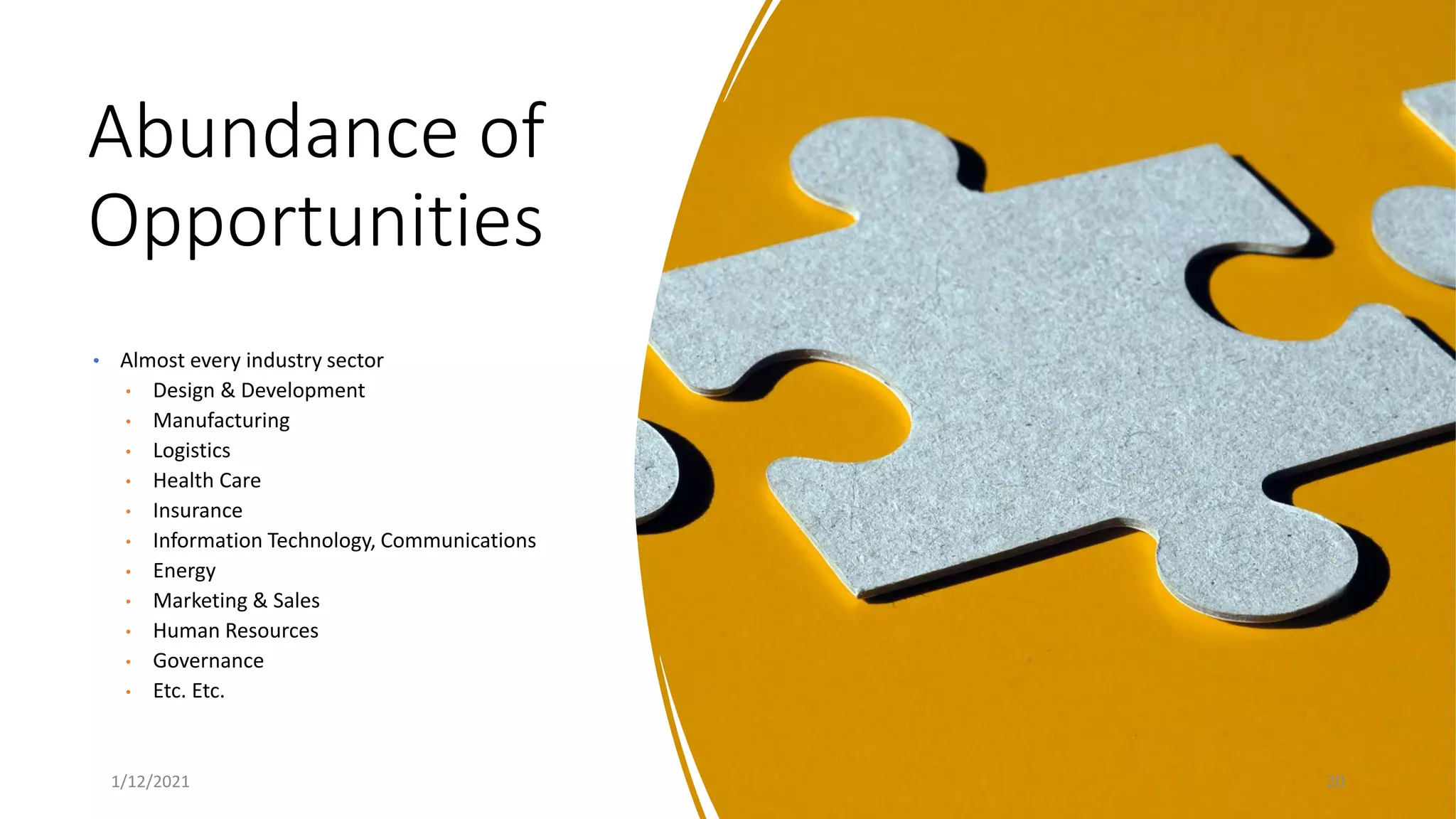 Analytics - Trends and Prospects