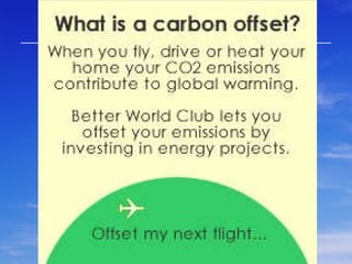 Carbon Credits sometimes called “cap & trade regimes” wherein participants can emit a set amount of carbon dioxide over the course of a given time period. emit less than that, they can sell their remaining credits to those unable to get emissions down to the capped level;  CO2 producers unable to meet the limits and unable to buy credits are penalized. Caps go down over time. 