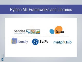 Python ML Frameworks and Libraries
 