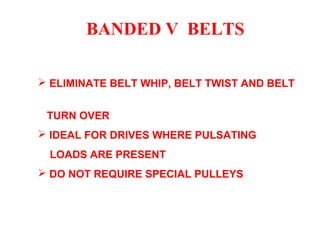 Presentation v belt drives | PPT