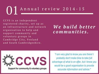 CCVS Annual review 2014-15