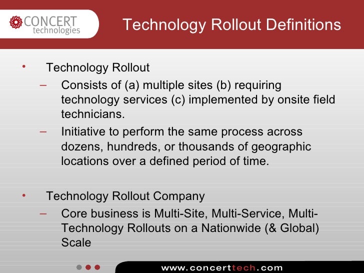 An Introduction to the Technology Rollout System of Methodologies for…
