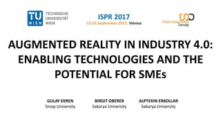 AUGMENTED REALITY IN INDUSTRY 4.0 | PPTX
