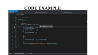 CODE EXAMPLE
 