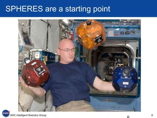 SPHERES are a starting point




 ARC Intelligent Robotics Group   6
 