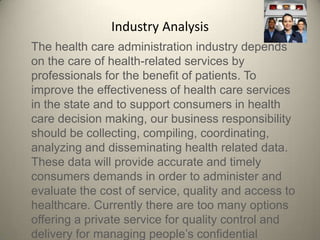 Market	On your annual open enrollment time carefully research your elective provider history and turnaround claims process in order to make the right choicewhich will make a difference from the others competitors.2