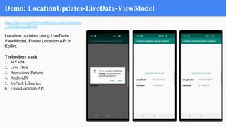 Android MVVM architecture using Kotlin, Dagger2, LiveData ...