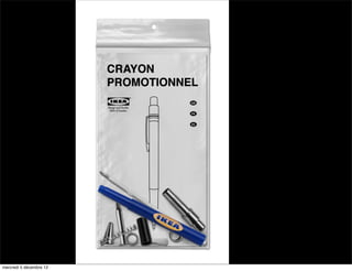 mercredi 5 décembre 12
 