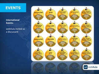 EVENTS


International
Events:

webAula invited as
a discussant
 