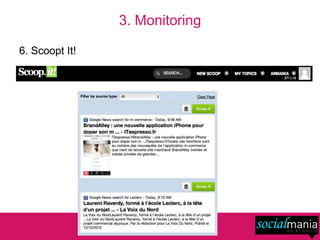 3. Monitoring

6. Scoopt It!
 