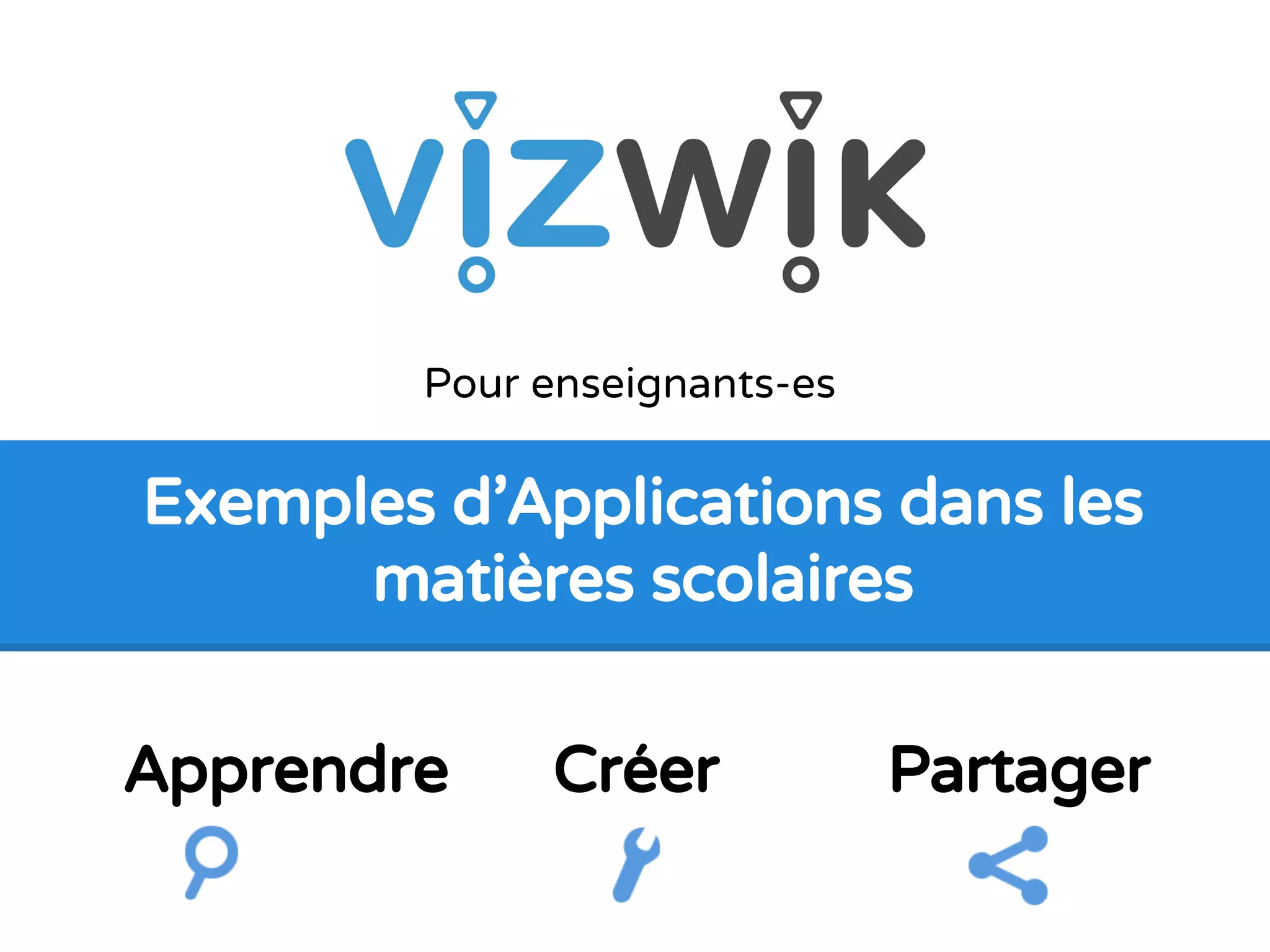 ● Créer une application dans Vizwik
● Jeunes entrepreneurs 35 ans et moi
● S’inscrire sur le site de YEC ici
● Soumettre votre app dans Vizwik avant le
30 avril 2015
Concours Défi Entrepreneurship
Jeunesse
 