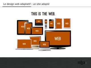 Le design web adaptatif : un site adapté
 