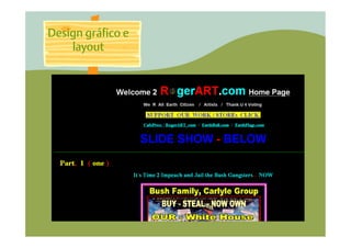 Design gráfico e
    layout
 