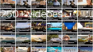 250+ videoes
 