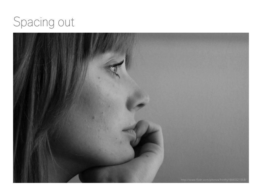 Spacing out