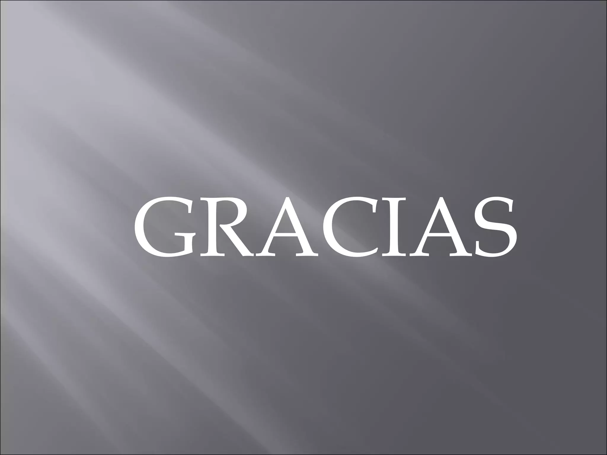 GRACIAS 