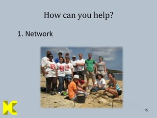 12EvaluationThe culture foundations created strong ties with the cultural sectorGood projects resultsTangibles and expertise are going wellPartnerships could be betterTerrafuse