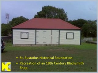 Example 1: Investments in tangiblesSaba Cultural Foundation