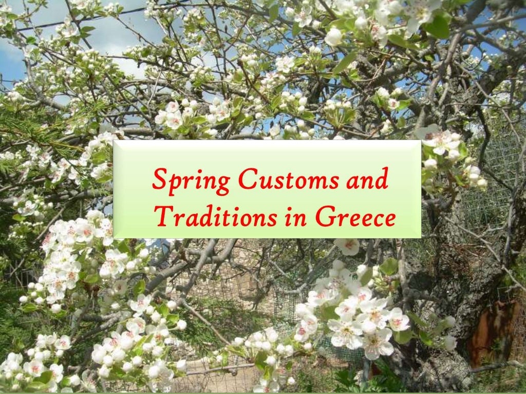 Spring customs and traditions in Greece