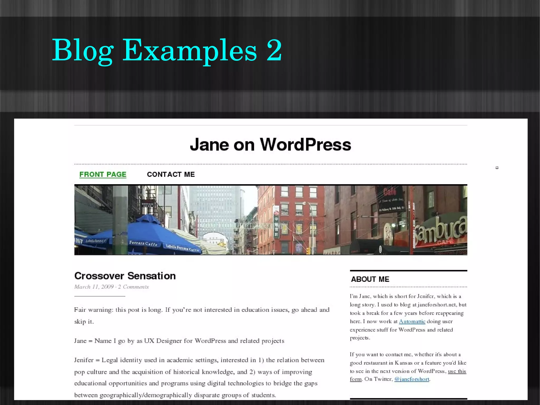 Getting Started: The Installation