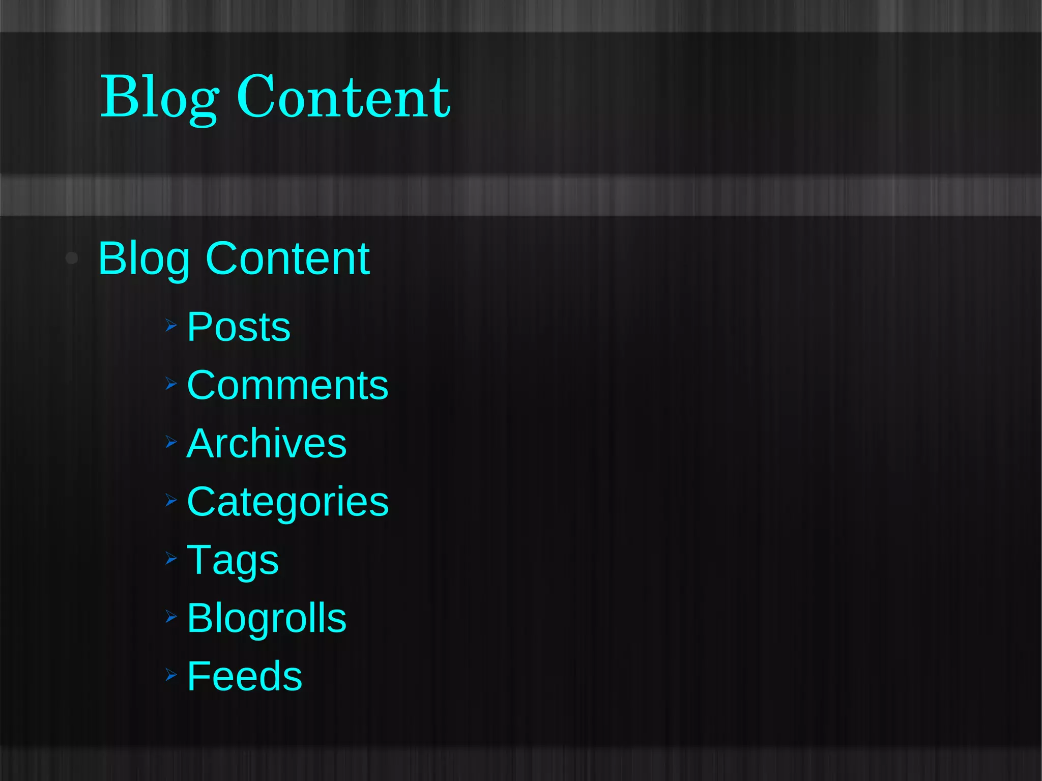 Getting Started: The Installation