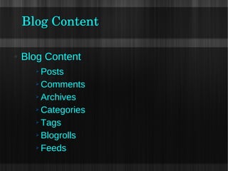 Getting Started: The Installation