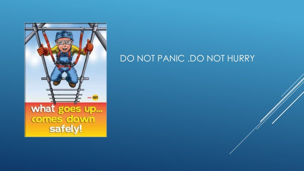 Work at height training module image