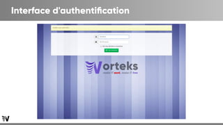 Interface d'authentification
 