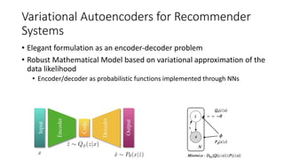 Sequential Variational Autoencoders for Collaborative Filtering | PPT