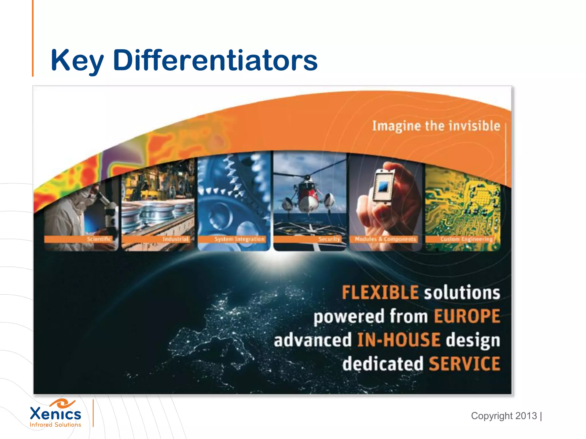 Key Differentiators
Copyright 2013 |
 