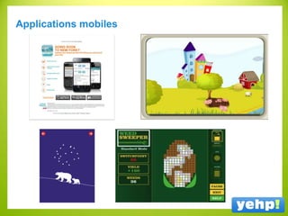 Applications mobiles
 