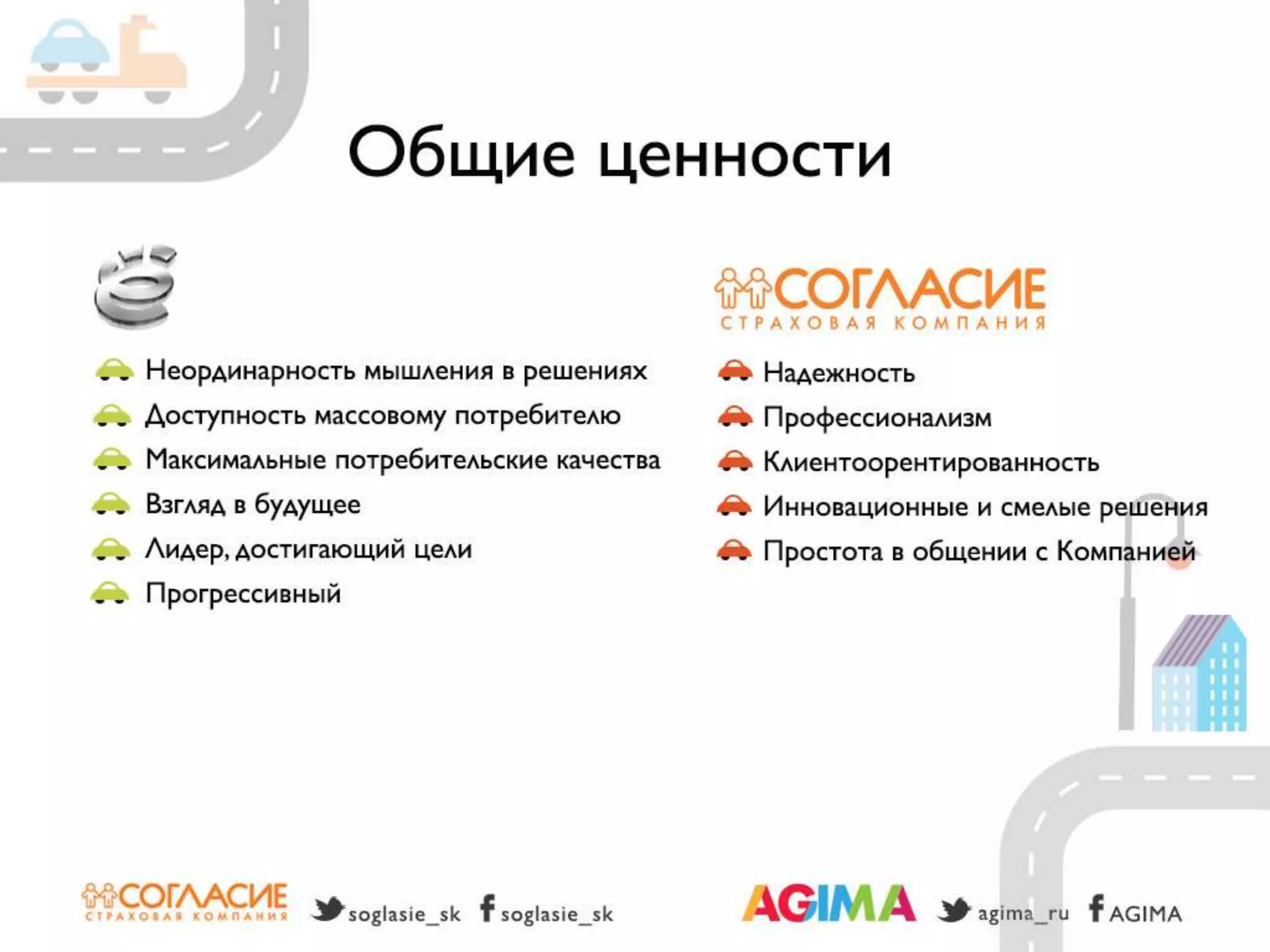 Светлана Бери – СК «Согласие» и Александр Богданов – Agima