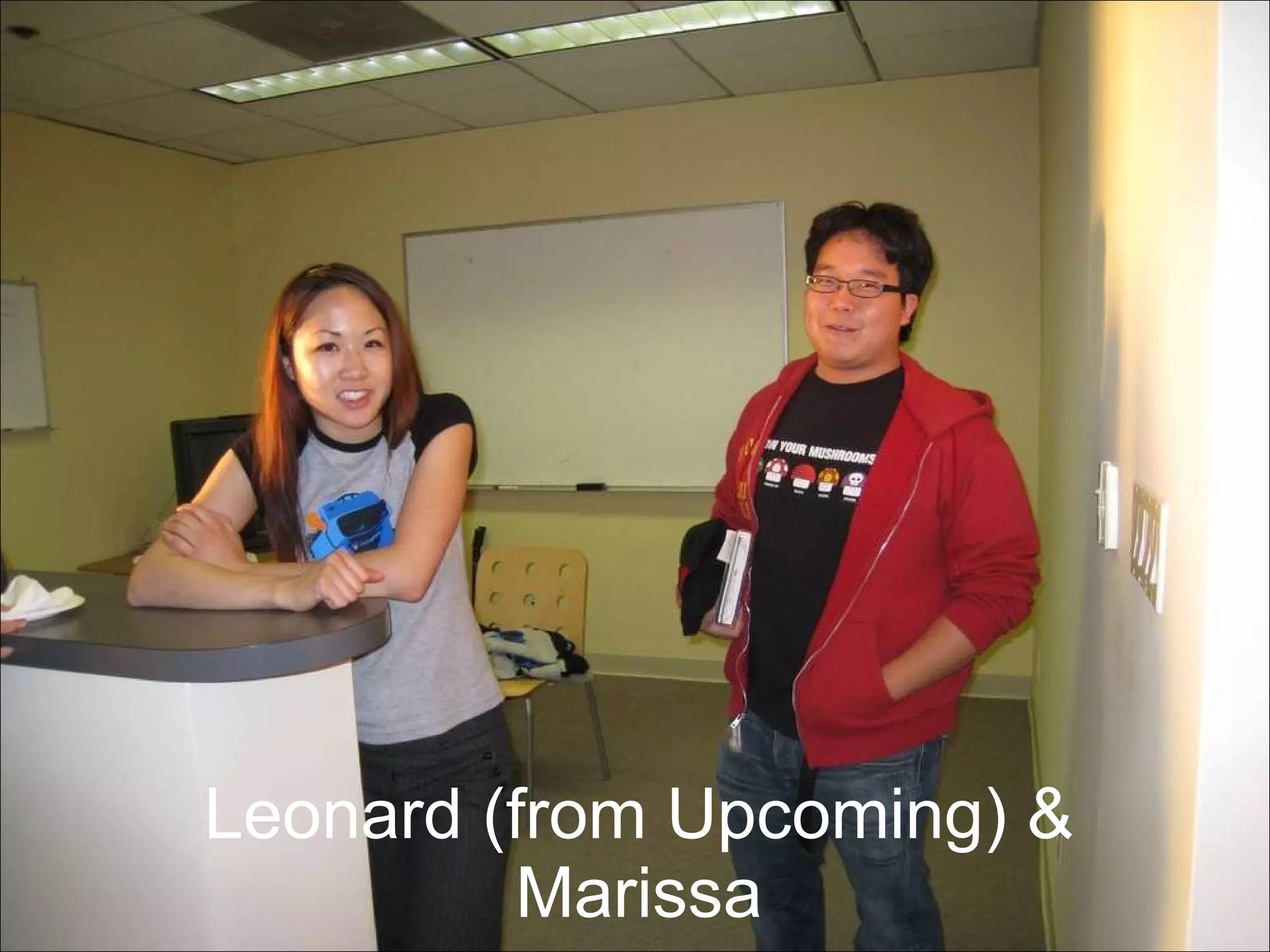 Leonard (from Upcoming) & Marissa 