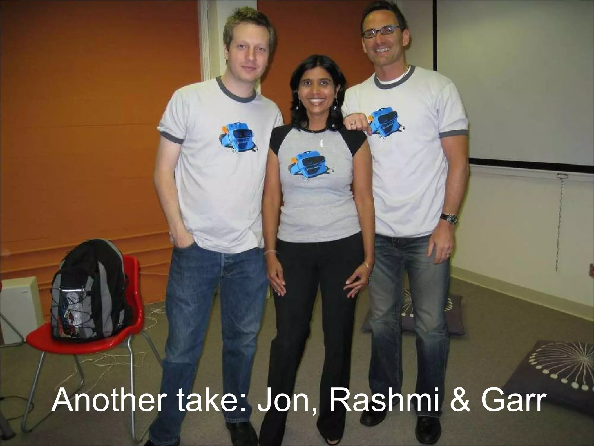Another take: Jon, Rashmi & Garr 