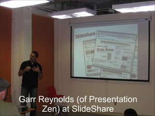Garr Reynolds (of Presentation Zen) at SlideShare 