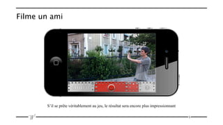 Filme un ami




       S’il se prête véritablement au jeu, le résultat sera encore plus impressionnant

                                                                                         5
 