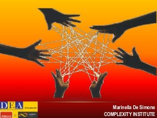 Marinella De Simone
COMPLEXITY INSTITUTE

 